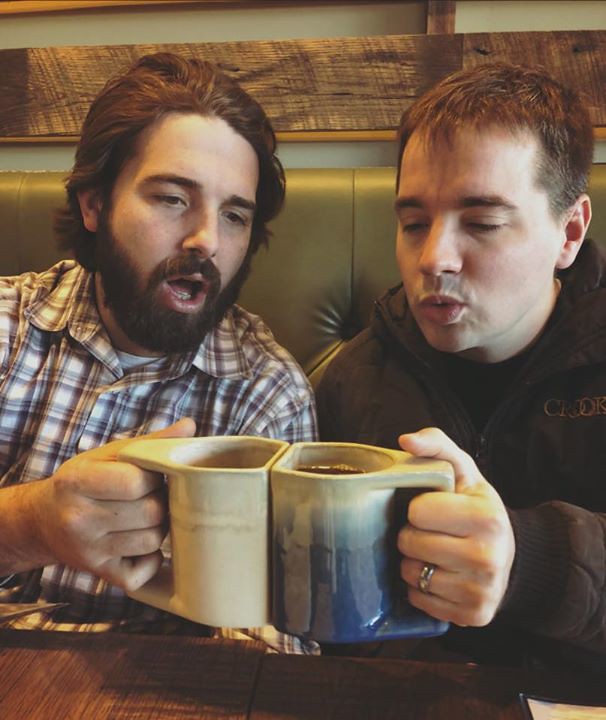 Erik with his older brother